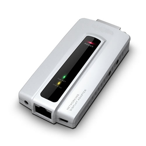Ethernet to DVI A/V Remote Display Adapter