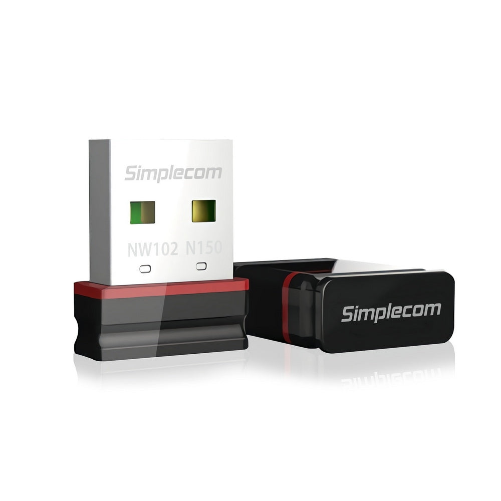 Ultra-Compact Simplecom NW102 N150 WiFi 802.11n Nano USB Adapter