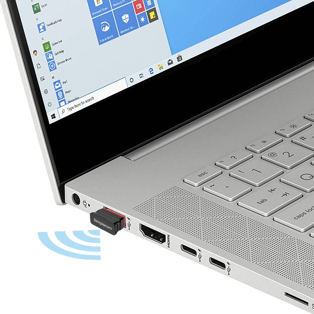 Ultra-Compact Simplecom NW102 N150 WiFi 802.11n Nano USB Adapter