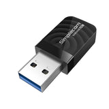 Simplecom NW608 AC1300 Dual Band USB 3.0 Wi-Fi Adapter for High-Speed Internet - Side View