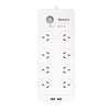 Huntkey 8-Outlet Surge Protector with 2 USB Charging Outlets (SAC804)