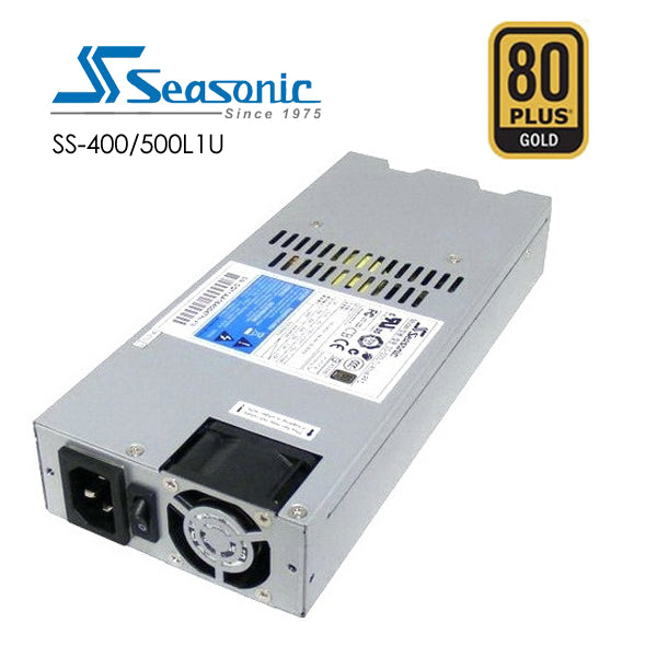 SeaSonic 500W Active PFC F3 Low-Profile Power Supply (SS-500L1U)