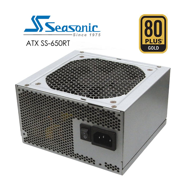 Seasonic 650W Active PFC ATX12V Switch Mode Power Supply (80 PLUS Gold Certified)