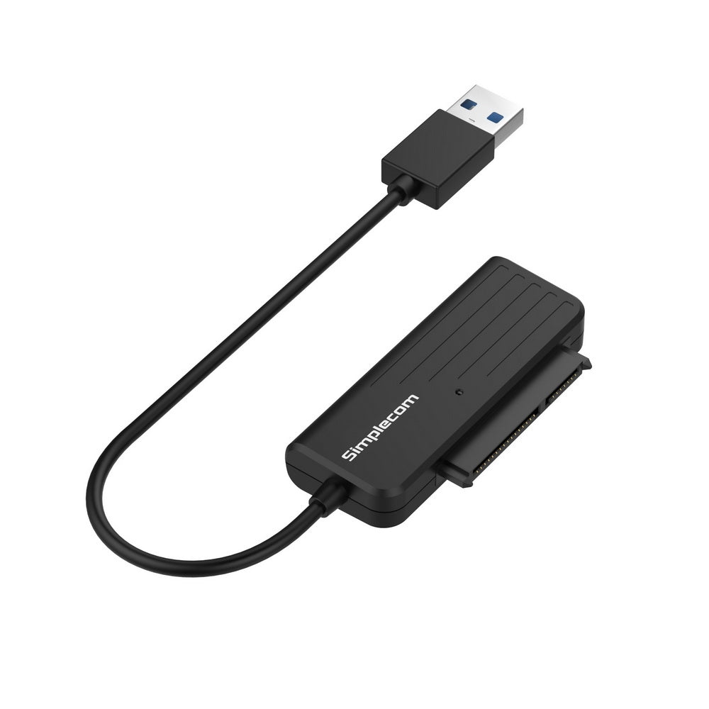 Compact USB 3.0 to SATA Adapter for 2.5 SSD/HDD - Simplecom SA205