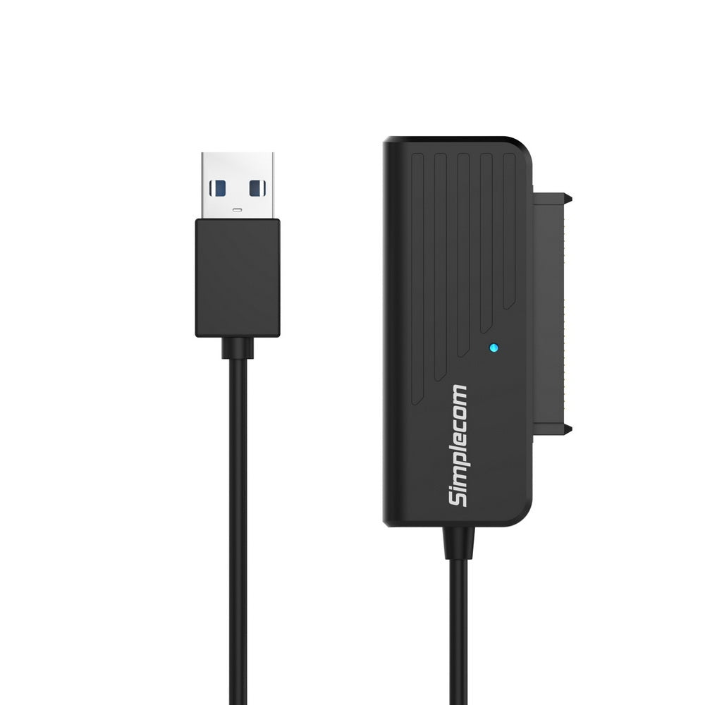 Compact USB 3.0 to SATA Adapter for 2.5 SSD/HDD - Simplecom SA205