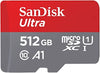 SANDISK SDSQUA4-512G-GN6MN Micro SDXC Ultra UHS-I Class 10 , A1, 120mb/s No adapter