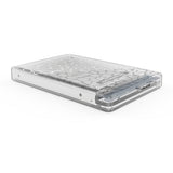 Simplecom SE101 Tool-Free Transparent 2.5'' SATA to USB 3.0 HDD/SSD Enclosure