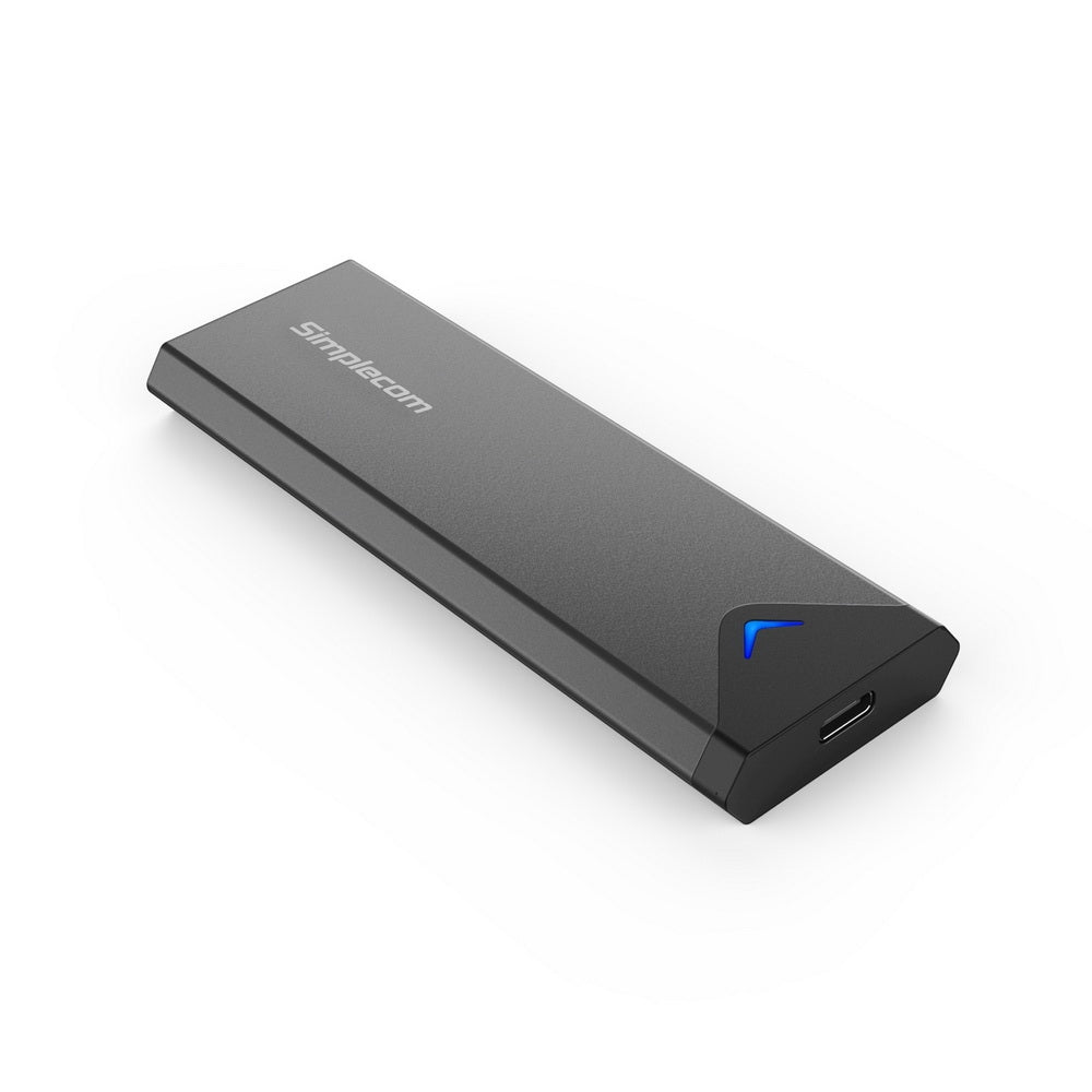 Portable NVMe M.2 SSD to USB-C 10Gbps Enclosure with Aluminium Housing