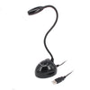 Simplecom UM301 Desktop Flexible Neck USB Microphone Black