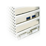 USB 3.0 PCIe Expansion Card with 4 Ports (2 External & Dual Internal) - Front View