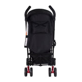 Bebe Care Mira DLX Lightweight Stroller - Jet Black - Side View