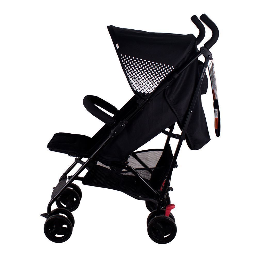 Bebe Care Mira DLX Lightweight Stroller - Jet Black