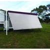 3.7m Caravan Privacy Screen Side Sunscreen Sun Shade for 13' Roll Out Awning