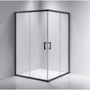 1200 x 900mm Sliding Door Nano Safety Glass Shower Screen By Della Francesca