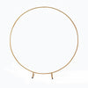 2M Wedding Hoop Round Circle Arch Backdrop Flower Display Stand Frame Background GOLD