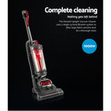 Devanti 1000W Bagless Upright Vacuum Cleaner with Cyclone Filtration and 3L Dust Bin