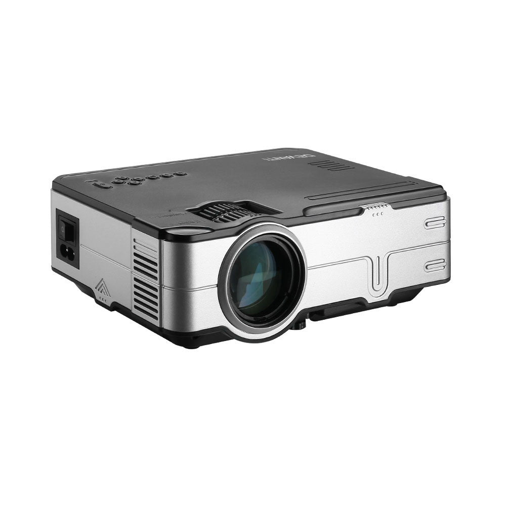 Portable Devanti HD 1080P Mini Projector for Home Theater - 1200 Lumens with USB, VGA, and Remote Control