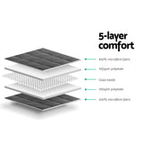 Calming 7KG Weighted Blanket for Adults - Soft Microfibre with Glass Beads for Enhanced Sleep and Anxiety Relief in Dark Grey - 45-Degree Angle