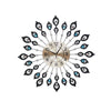 Artiss Wall Clock 60cm Large 3D Modern Crystal Luxury Silent Round Home Decor