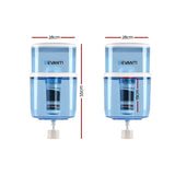 Devanti 22L Water Purification Dispenser with 6-Stage Filtration System - Side View