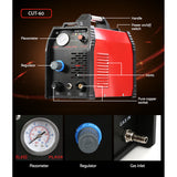 Giantz 60A Portable IGBT Plasma Cutter and Inverter Welder - Professional Welding Machine - 45-Degree Angle