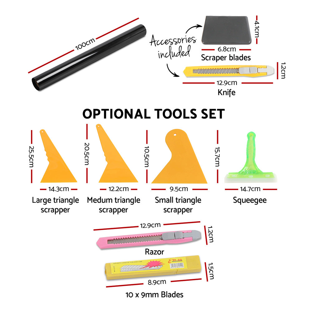 Premium 30M VLT35% Window Tinting Kit for Cars and Homes