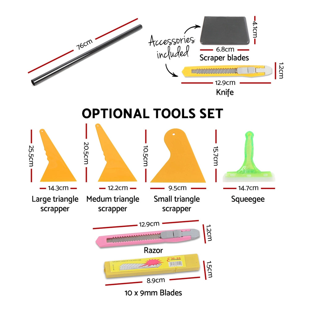 Ultimate 7M 35% VLT Window Tinting Kit with Professional Tools