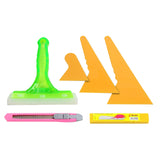 Ultimate 5-Piece Window Tinting Tool Kit for Cars and Homes