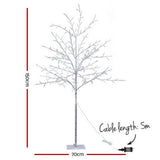 1.5M Christmas Tree 304 LED Jingle Jollys