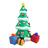 Jingle Jollys 3M Christmas Inflatable Tree with Colorful LED Lights and Laser Projection for Outdoor Holiday Decor