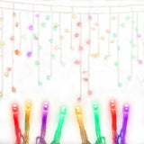 20M Christmas Lights Icicle Light 800 LED Multi-coloured Jingle Jollys