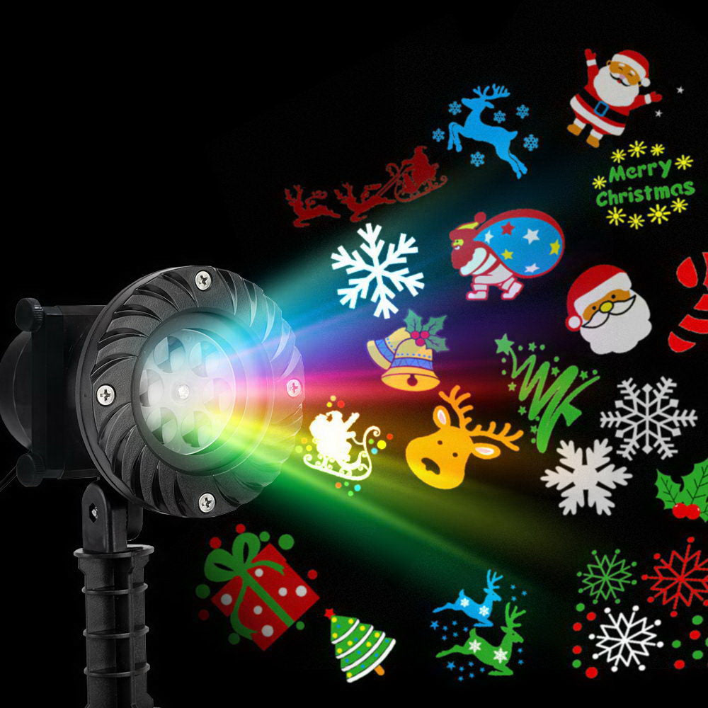 Christmas Cheer LED Laser Projector Light for Festive Celebrations