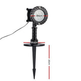 Christmas Cheer LED Laser Projector Light for Festive Celebrations - Front View