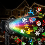 Christmas Cheer LED Laser Projector Light for Festive Celebrations - Close-Up Angle