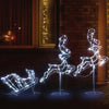 Jingle Jollys Christmas Motif Lights LED Rope Reindeer Waterproof Outdoor Xmas