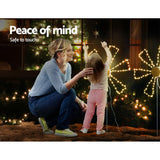 Christmas Wonderland LED Spinner Windmill Lights - Waterproof Outdoor Decoration - 45-Degree Angle