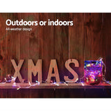 Festive Glow 100M 500LED Multi-Color Christmas String Lights - Rear View