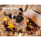 Jingle Jollys 100M 500 LED Warm White Christmas Fairy Lights - 45-Degree Angle