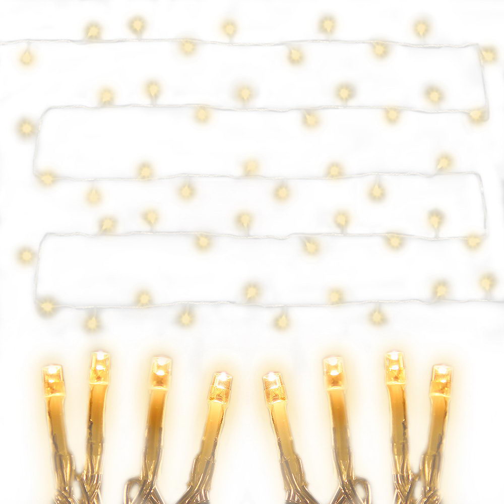 Jingle Jollys 100M 500 LED Warm White Christmas Fairy Lights
