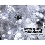 100M Christmas Lights String Fairy Light 500 LED Cool White Jingle Jollys - Side View