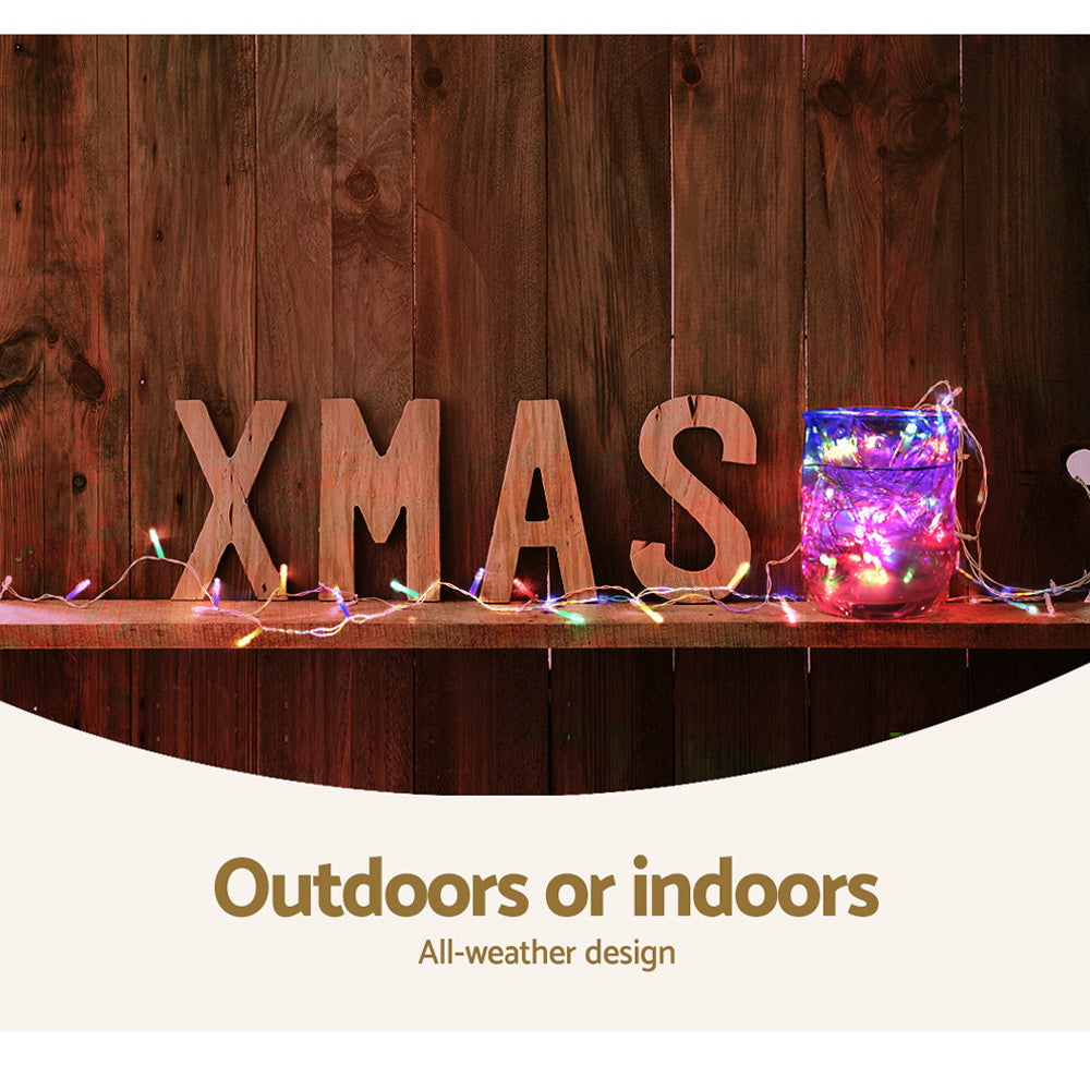 Festive Glow 50M 500-LED Multi-Color Christmas String Lights