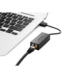 UGREEN USB 2.0 Ethernet Network Adapter - 10/100 Mbps (Model 20254) - Front View