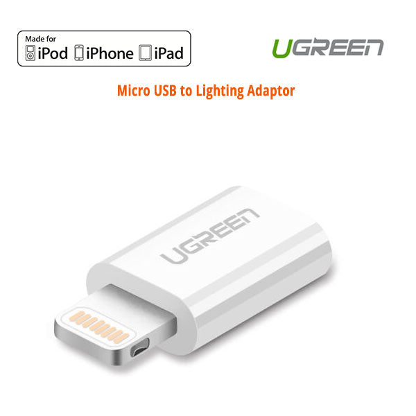 UGREEN Micro USB to Lightning Converter (20745)