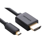 UGREEN 2M Micro HDMI to HDMI High-Speed Cable (30103) - Front View