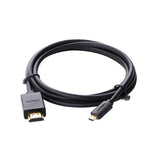UGREEN 2M Micro HDMI to HDMI High-Speed Cable (30103) - 45-Degree Angle