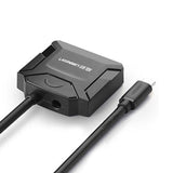 UGREEN USB 3.0 Type-C to SATA/IDE Hard Drive Adapter Cable - Side View