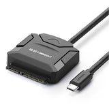 UGREEN USB 3.0 Type-C to SATA/IDE Hard Drive Adapter Cable - 45-Degree Angle