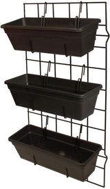 CARLA GARDEN Modular Living Wall Planter System - Front View