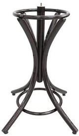 Walnut Tree Standing Coat Rack with 12 Hooks and Umbrella Holder - Top-Down View