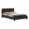 Mondeo PU Leather Queen Brown Bed